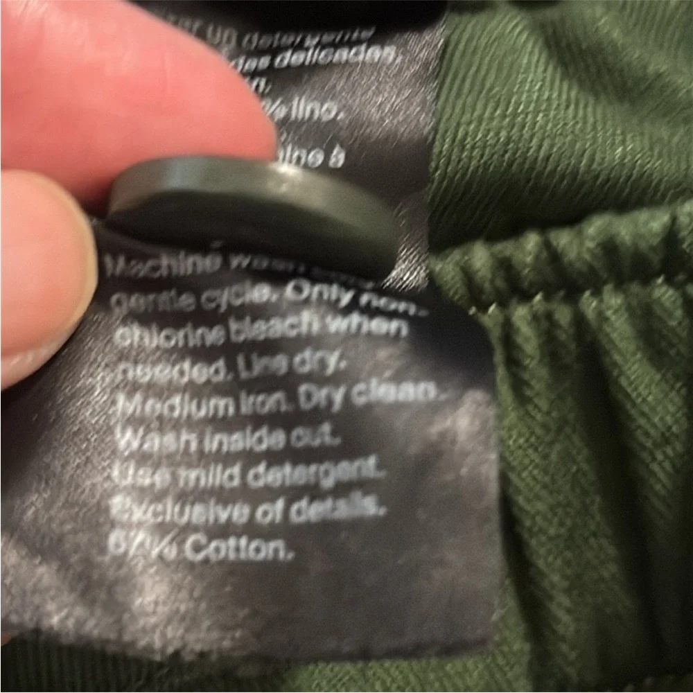 COS linen/cotton barrel pants - Picture 10 of 11
